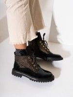 Bottines en Cuir  Raissa 01