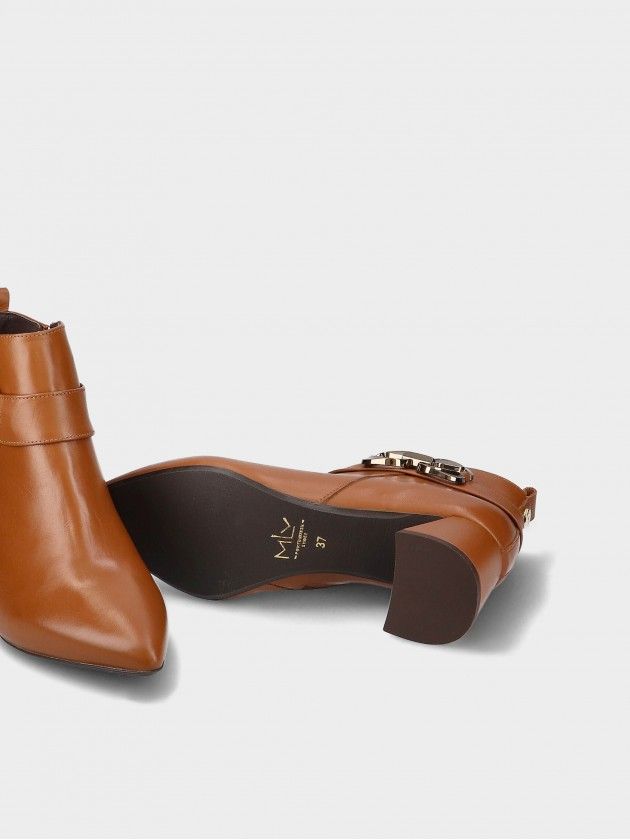 Mid Heel Ankle Boots Lori 45
