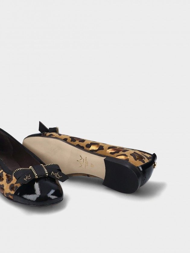 Leather Ballet Flats Rosa 18