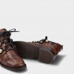 Leather Ankle Boot Rose 05