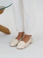 Leather Ballet Flats Rosa 19