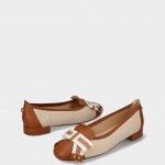 Leather Ballet Flats Rosa 19