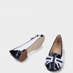 Leather Ballet Flats Rosa 19