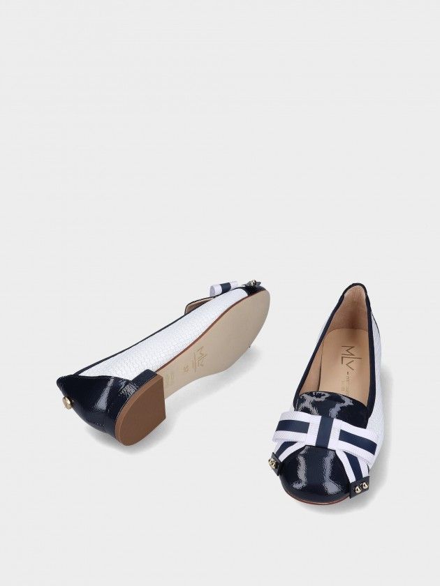 Leather Ballet Flats Rosa 19