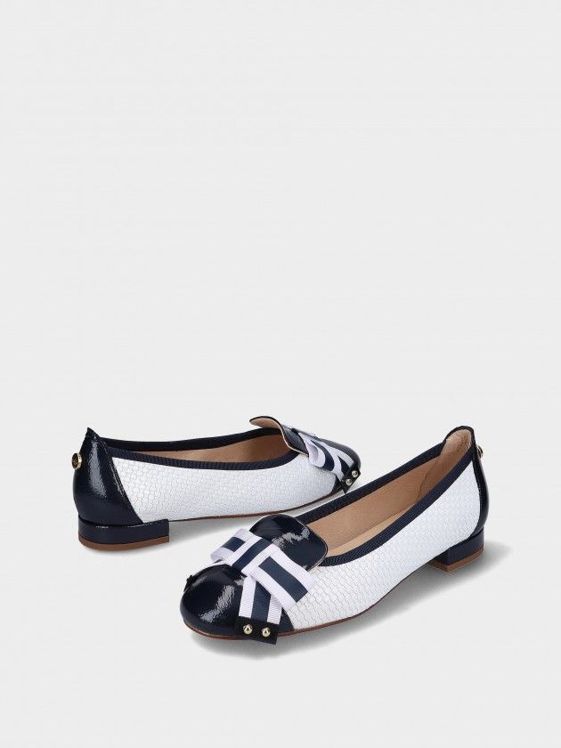 Leather Ballet Flats Rosa 19