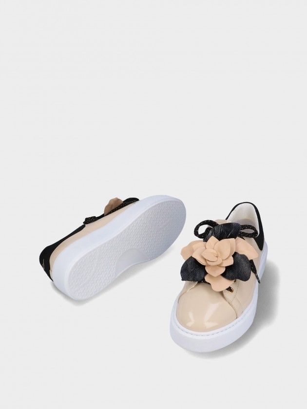 Leather Casual Chic Sneaker Adele 03