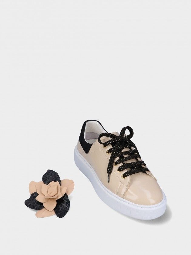 Leather Casual Chic Sneaker Adele 03