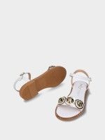 Leather Flat Sandals Chris 09