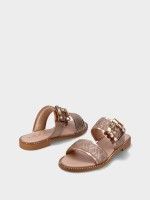 Leather Flat Slidders Chris 06 Leather Flat Slidders Chris 06