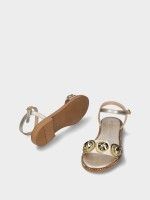 Leather Flat Sandals Chris 11 Leather Flat Sandals Chris 11