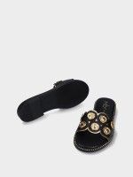 Leather Flat Sandals Chris 10 Leather Flat Sandals Chris 10