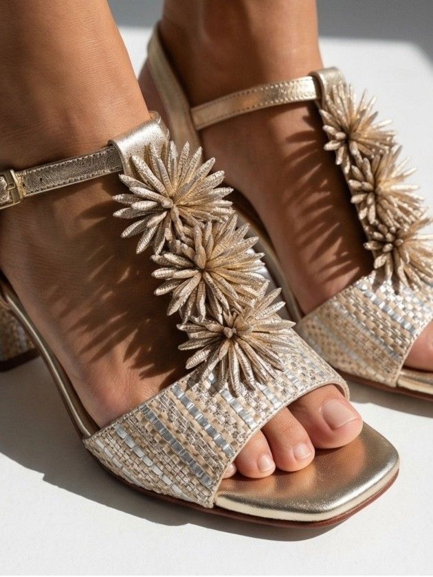Mid Heel Sandals Margarida 17