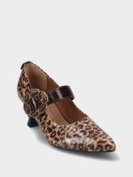 Mid Heel Leather Shoe Lucy 06 Mid Heel Leather Shoe Lucy 06