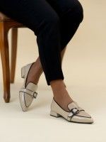 Low Heel Leather Shoe Lea 119