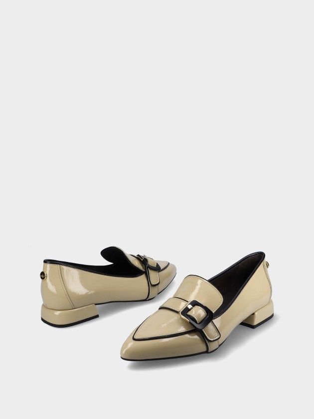 Low Heel Leather Shoe Lea 119