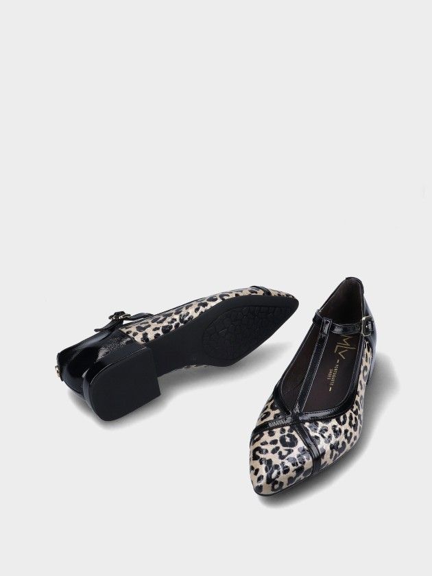 Low Heel Leather Shoe Lea 122