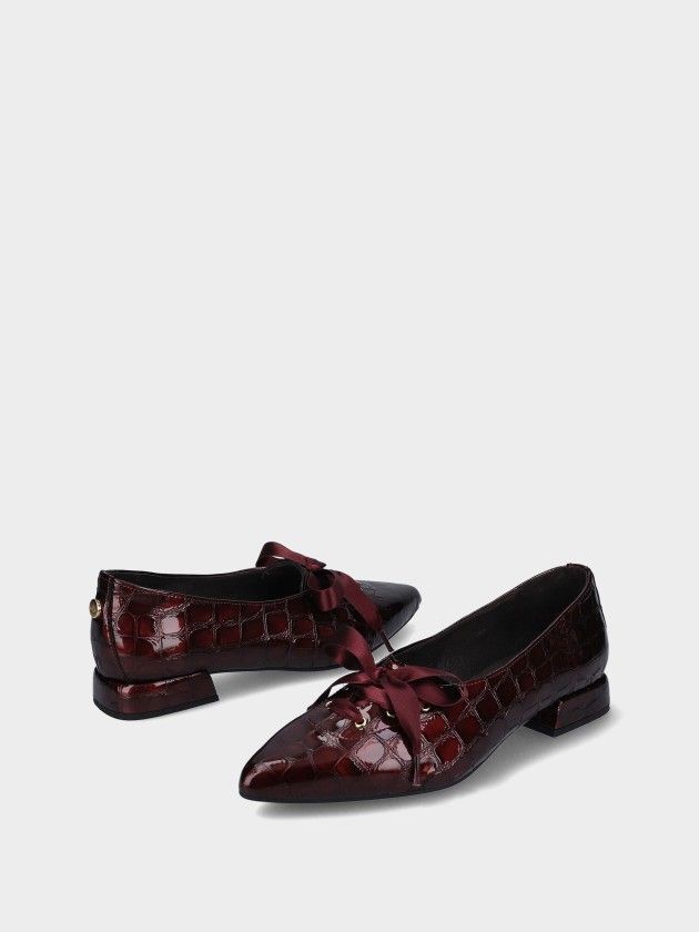 Low Heel Leather Shoe Lea 121