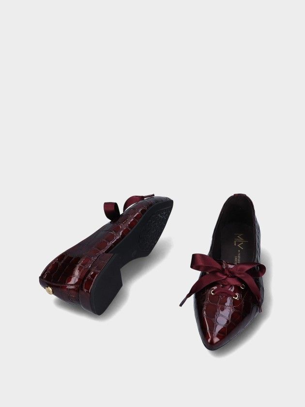 Low Heel Leather Shoe Lea 121