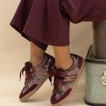 Leather Sneaker Amber 04