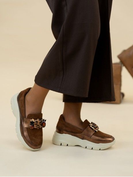 Leather Moccasin Aline 13