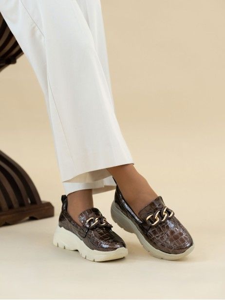 Leather Moccasin Aline 16