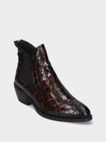 Western Leather Ankle Boot Sasha 10 Western Leather Ankle Boot Sasha 10