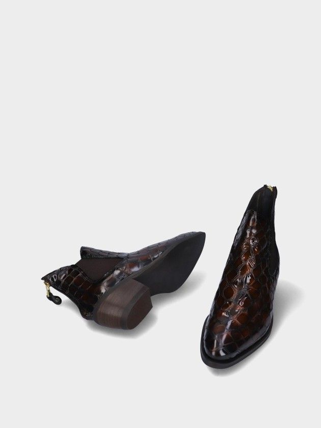 Western Leather Ankle Boot Sasha 10
