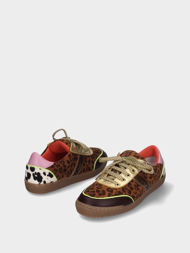 Leather Sneaker Amber 11