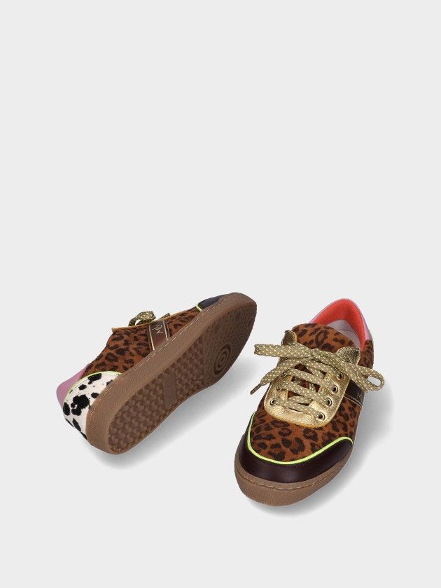 Leather Sneaker Amber 11