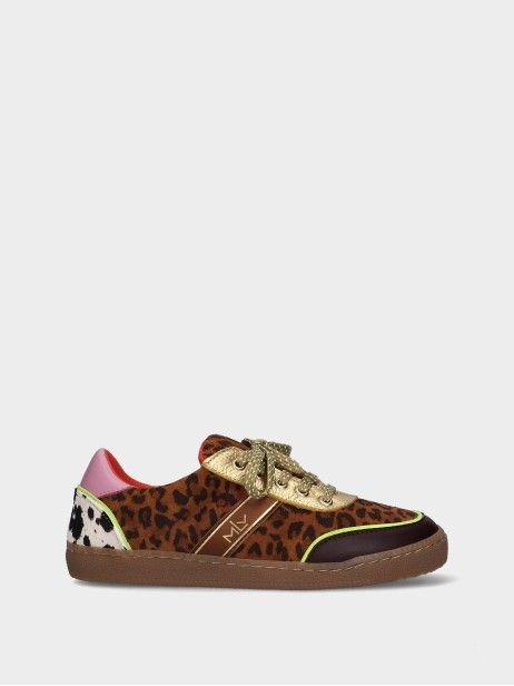 Leather Sneaker Amber 11