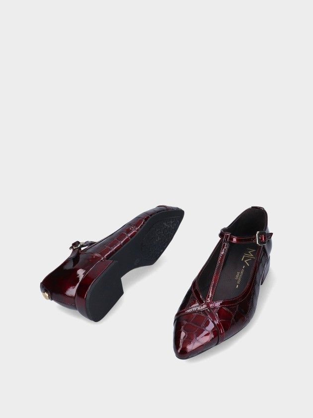 Low Heel Leather Shoe Lea 120