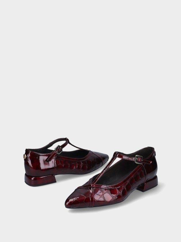 Low Heel Leather Shoe Lea 120