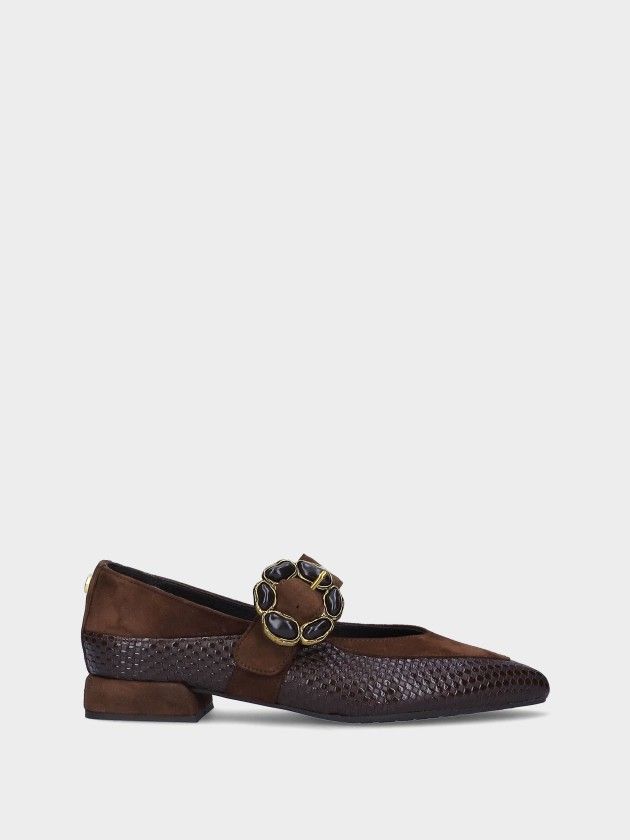 Low Heel Leather Shoe Lea 128
