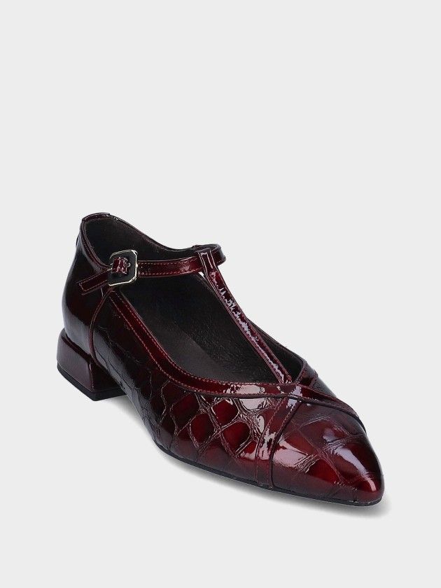 Low Heel Leather Shoe Lea 120