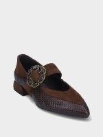 Low Heel Leather Shoe Lea 128