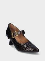 Mid Heel Leather Shoe Lucy 07 Mid Heel Leather Shoe Lucy 07