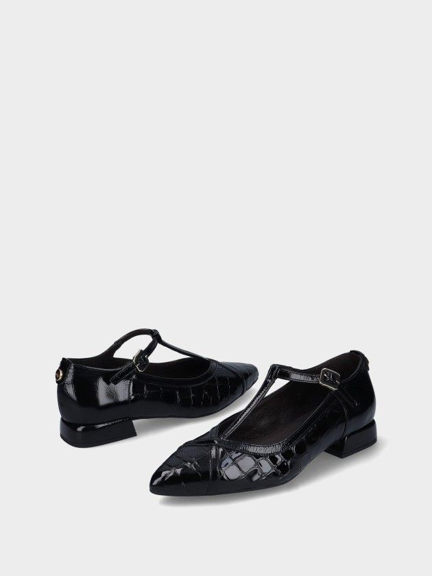 Low Heel Leather Shoe Lea 120