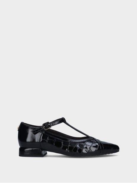 Chaussures Talon Bas en Cuir  Lea 120