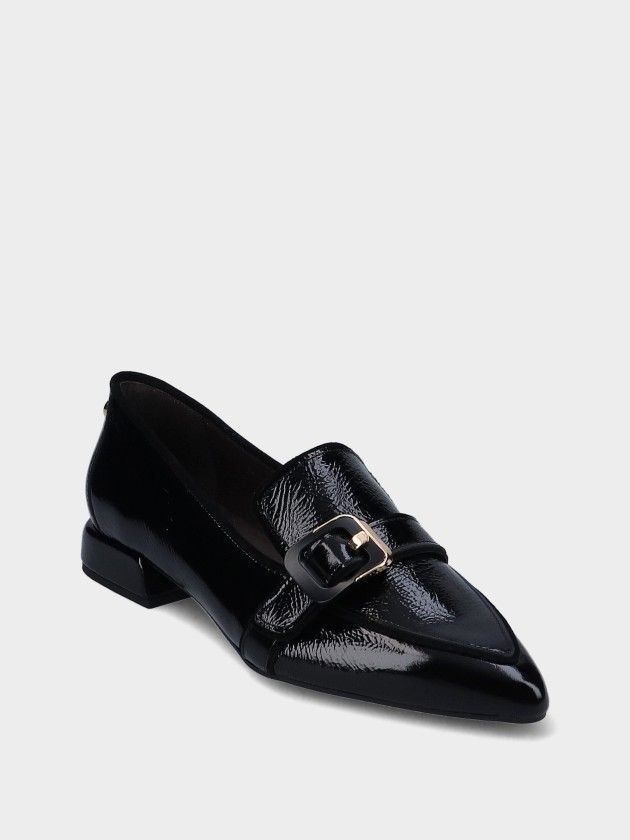 Chaussures Talon Bas en Cuir  Lea 119