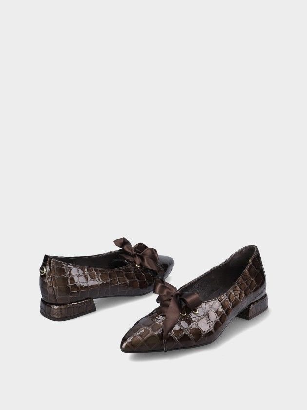 Low Heel Leather Shoe Lea 121