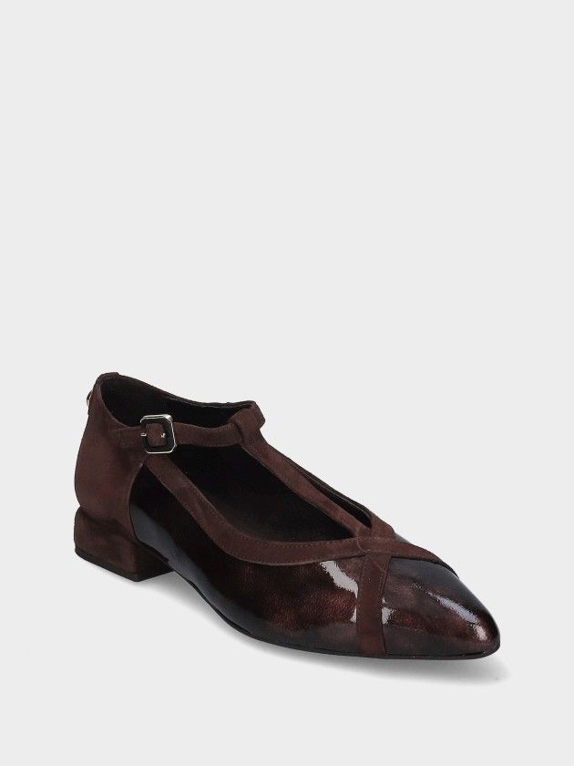 Low Heel Leather Shoe Lea 124