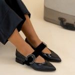 Chaussures Talon Bas en Cuir Lea 127 Chaussures Talon Bas en Cuir Lea 127