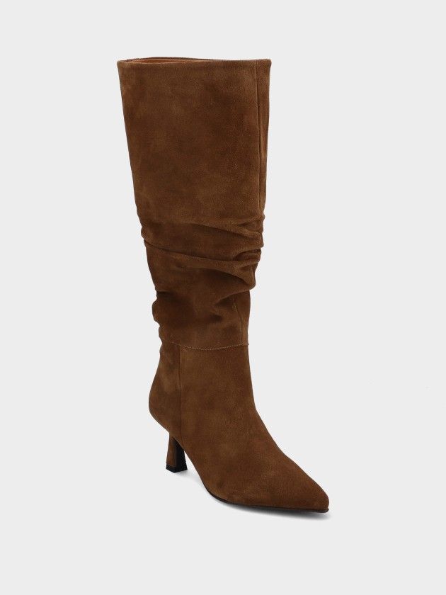 High Heel Leather Boot Leonor 05