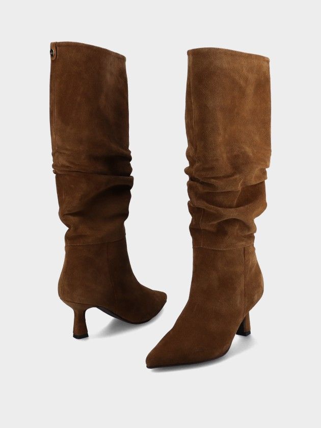 High Heel Leather Boot Leonor 05