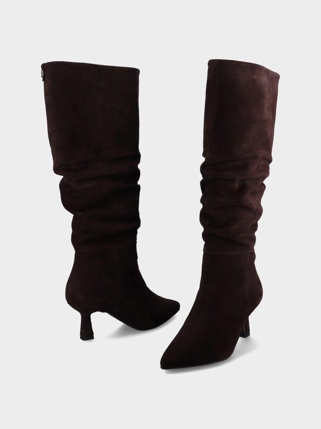 High Heel Leather Boot Leonor 05
