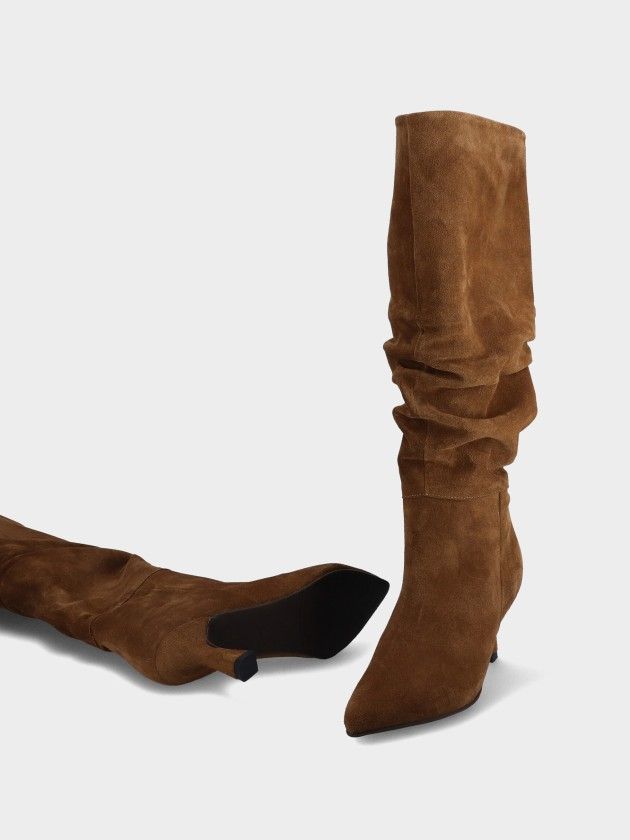High Heel Leather Boot Leonor 05