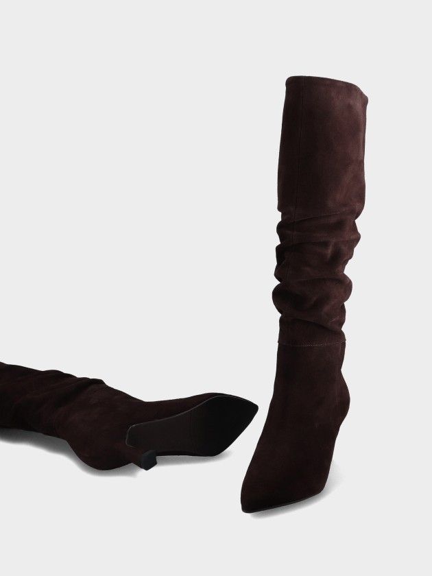 High Heel Leather Boot Leonor 05