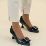 Chaussures Talon Moyen en Cuir Lucy 08 Chaussures Talon Moyen en Cuir Lucy 08