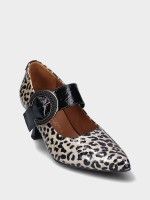 Mid Heel Leather Shoe Lucy 12 Mid Heel Leather Shoe Lucy 12