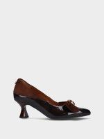 Mid Heel Leather Shoe Lucy 10 Mid Heel Leather Shoe Lucy 10